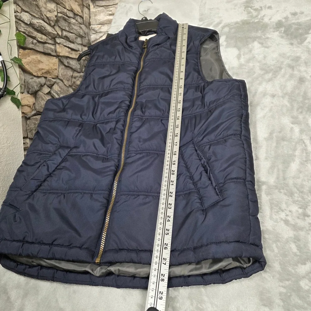 Weatherproof Vintage Mens Puffer Vest Size M Quilted Zip Front Casual‎